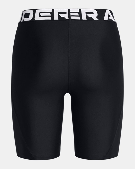 Women's HeatGear® 8" Shorts, Black, pdpMainDesktop image number 5